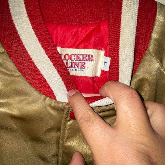 Vintage 90s San Francisco 49ers jacket size XL - Picture 3 of 7